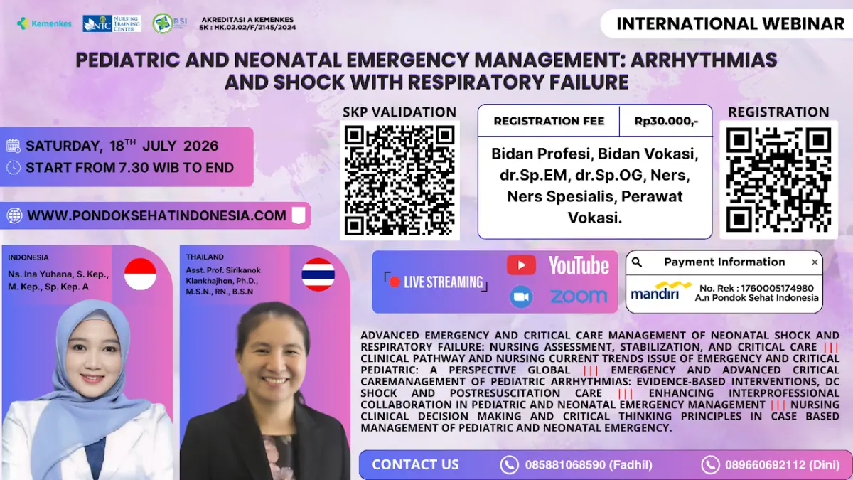 PEDIATRIC AND NEONATAL EMERGENCY MANAGEMENT: ARRHYTHMIAS AND SHOCK WITH RESPIRATORY FAILURE