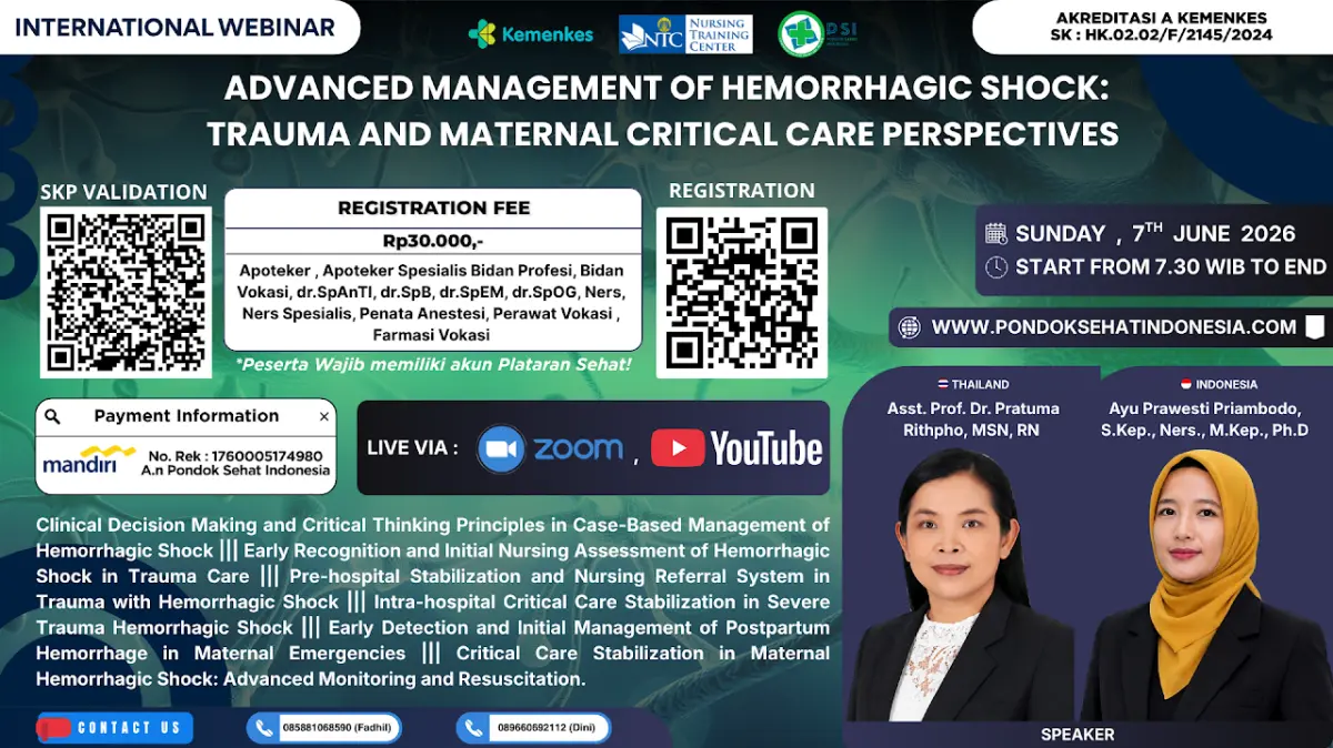 ADVANCED MANAGEMENT OF HEMORRHAGIC SHOCK: TRAUMA AND MATERNAL CRITICAL CARE PERSPECTIVES